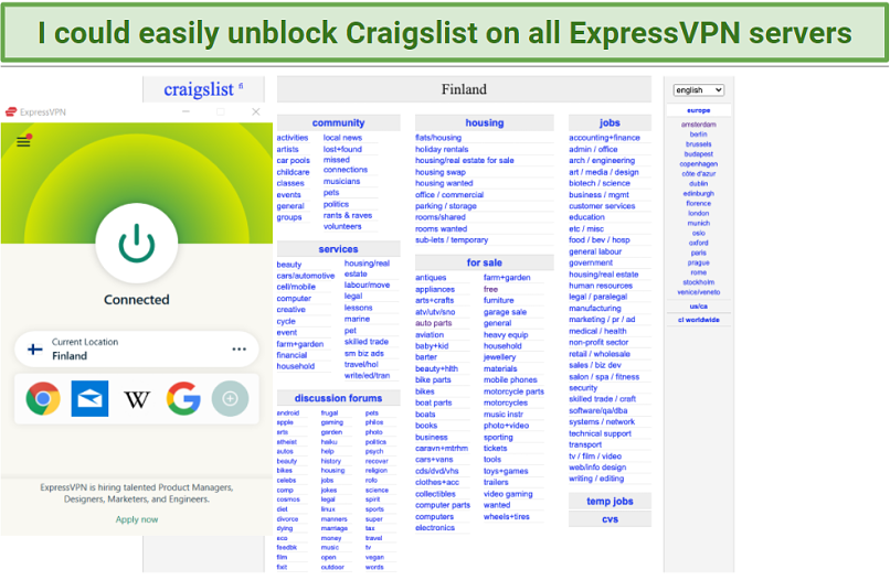 Why is my IP blocked from Craigslist? Here's how to fix it